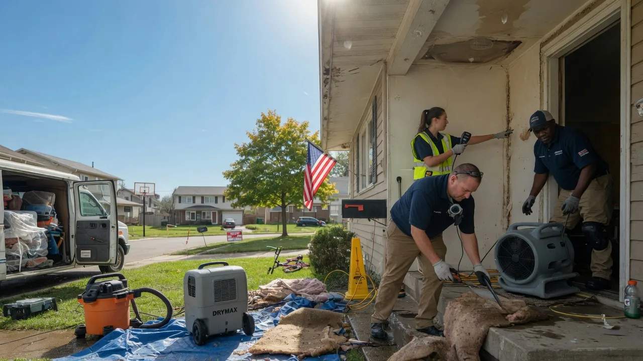 Water Damage Restoration in Muncie, IL near me
